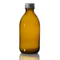 250ml Amber Sirop Bottle with Screw Cap