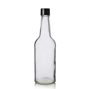 10oz Glass Vinegar Bottle With Dropper Cap