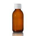 150ml Amber Sirop Bottle with Medilock Cap