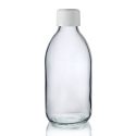 250ml Clear Glass Sirop Bottle w CRC