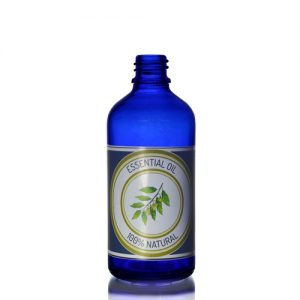 100ml Blue Dropper Bottle