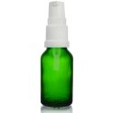 15ml Green Dropper Bottle with Lotion Pump