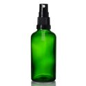 50ml Green Dropper Bottle with Atomiser Spray Cap