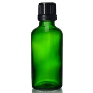 50ml Green Dropper Bottle with Dropper Cap