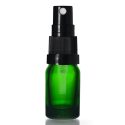 5ml Green Dropper Bottle with Atomiser Spray Cap