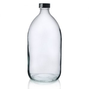 1 Litre Sirop Bottle with Polycone Cap