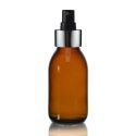 100ml Amber Sirop Bottle with Premium Atomiser