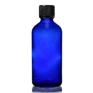 100ml Blue Dropper Bottle with Dropper Cap