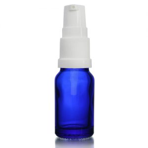 10ml Blue Dropper Bottle with Lotion Pump