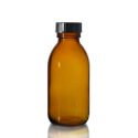 125ml Amber Sirop Bottle with PP Screw Cap