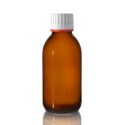 150ml Amber Sirop Bottle with Tamper Evident Cap