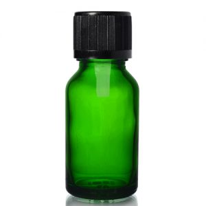 15ml Green Dropper Bottle with Dropper Cap