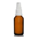 20ml Amber Glass Dropper Bottle with Lotion Pump