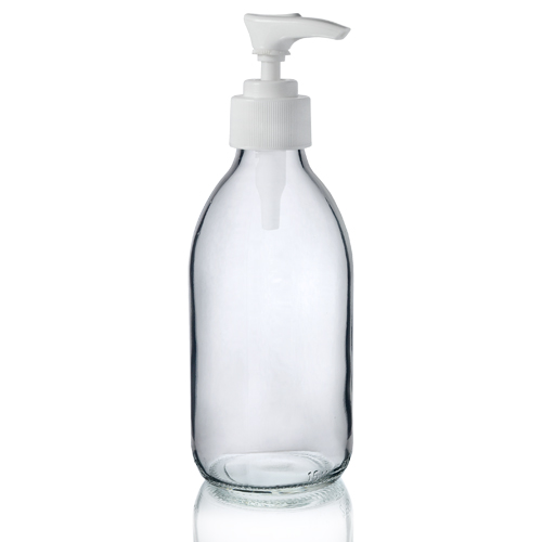 250ml Sirop Bottle with Standard Lotion Pump