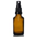 25ml Amber Dropper Bottle with Atomiser Spray Cap