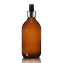 300ml Amber Sirop Bottle with Premium Atomiser