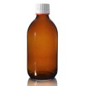 300ml Amber Sirop Bottle with Tamper Evident Cap