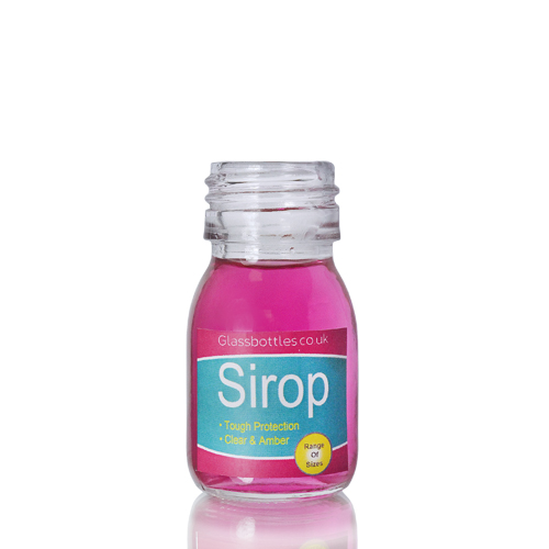 30l Clear Glass Sirop Bottle
