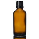 50ml Amber Dropper Bottle with Dropper Cap