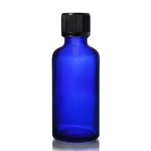 50ml Blue Dropper Bottle with Dropper Cap