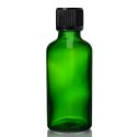 50ml Green Dropper Bottle with Dropper Cap