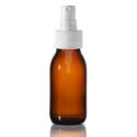 60ml Amber Sirop Bottle with Standard Atomiser