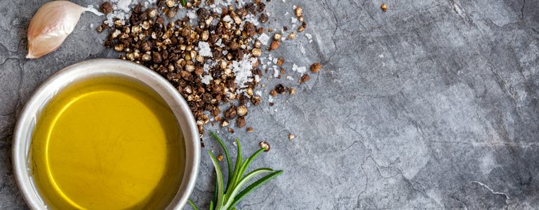 garlic infused olive oil header