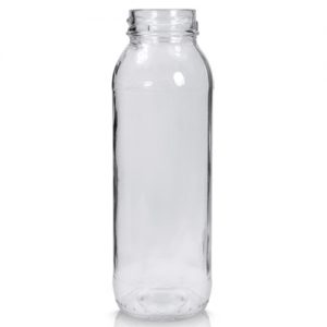 Tall Glass Juice Bottle