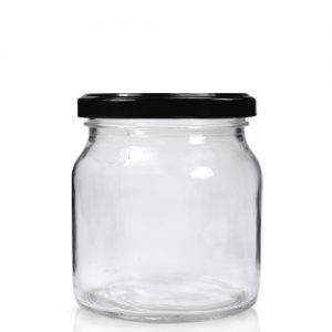 530ml Clear Glass Jar