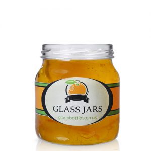 530ml Clear Glass Jar