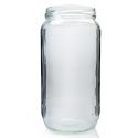 1062ml (1 Litre) Clear Glass Food Jar