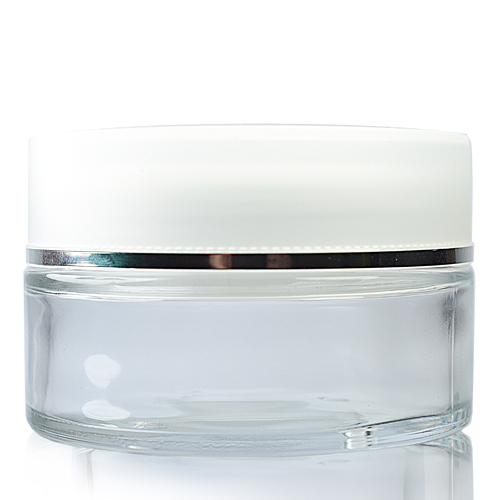 100ml Glass Cosmetic Jar With Lid
