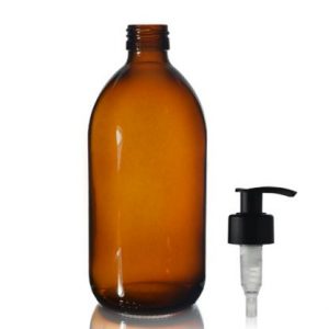 500ml amber glass bottle