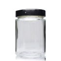 314ml Elena Clear Glass Jar & 70mm Deep Twist-Off Lid