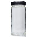 500ml Elena Glass Jar & 70mm Deep Twist-Off Lid