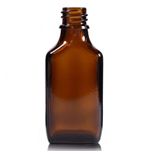 30ml Amber rectangular bottle