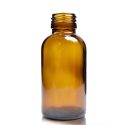 100ml Amber glass Boston Bottle GB