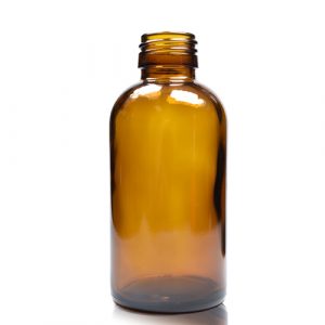 150ml Amber glass Boston Bottle GB