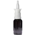 15ml Black dropper bottle w nasal spray