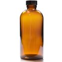 300ml Amber Boston bottle w urea GB