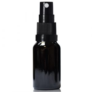 10ml Black Glass Spray Bottle