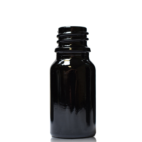 10ml Black Glass Dropper Bottle