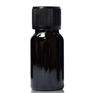 10ml Black Dropper Bottle With Child Resistant Cap