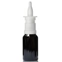10ml Black Glass Bottle With Nasal Spray