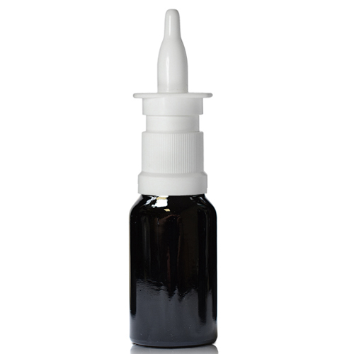 Refillable nasal shop spray