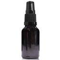 15ml Black Glass Lotion Bottle