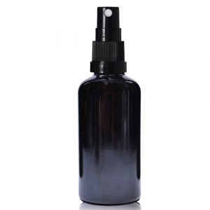 30ml Black Glass Dropper Bottle