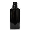 50ml Black Glass Dropper Bottle