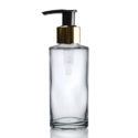 100ml Simplicity Bottle with Gold Lotion Pump