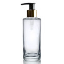 150ml Simplicity Bottle with Gold Lotion Pump